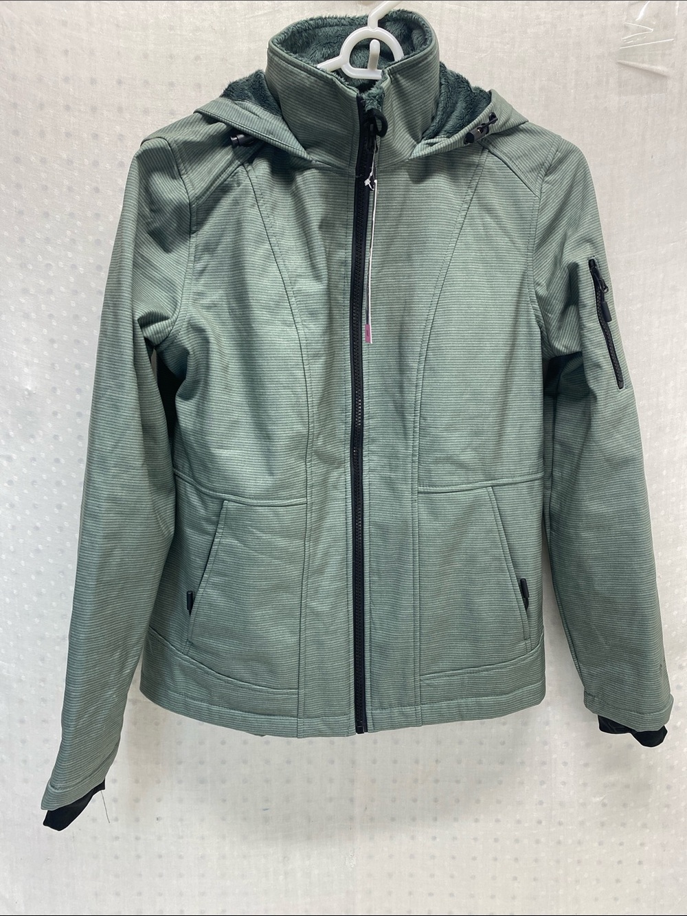 NWT Free Country Women's Super Softshell® Jacket in Olive Tree size Small - Picture 1 of 9